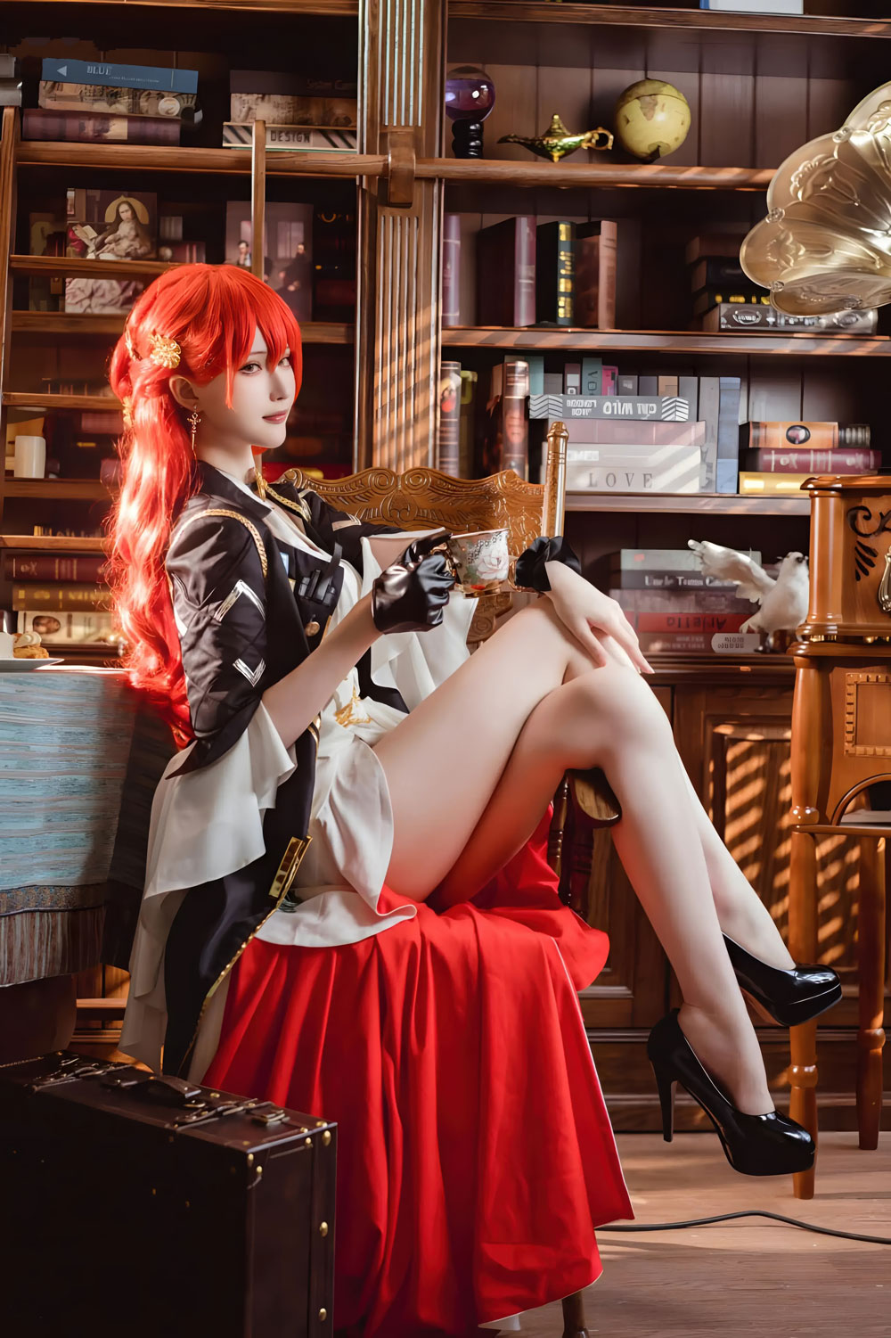花兮_honoka 铁道 姬子COSPLAY图片写真在线看