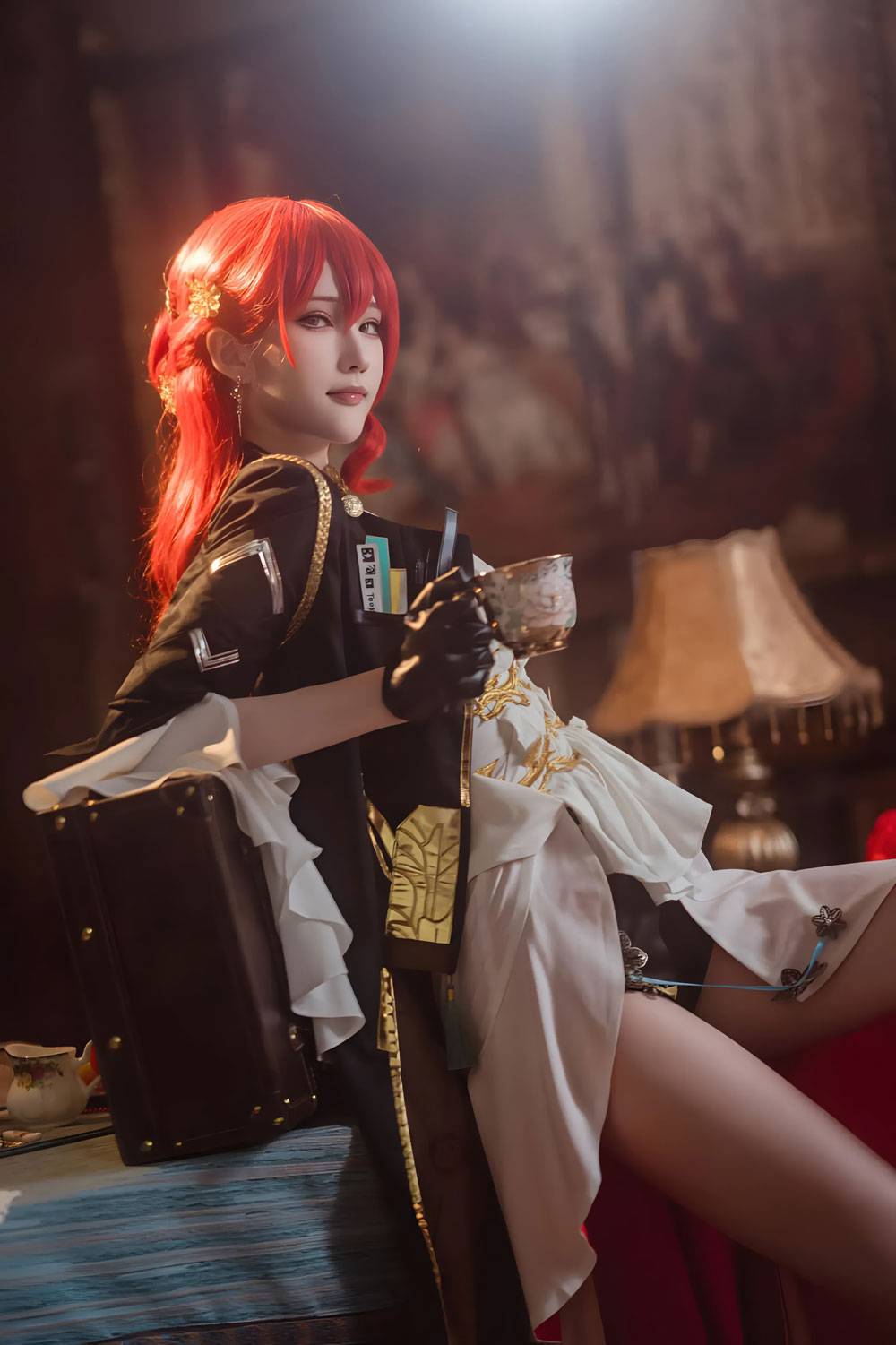 花兮_honoka 铁道 姬子COSPLAY图片写真在线看