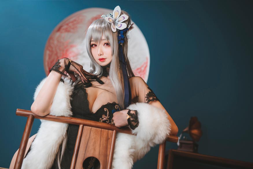 封疆疆v 路易九世旗袍COS美图在线