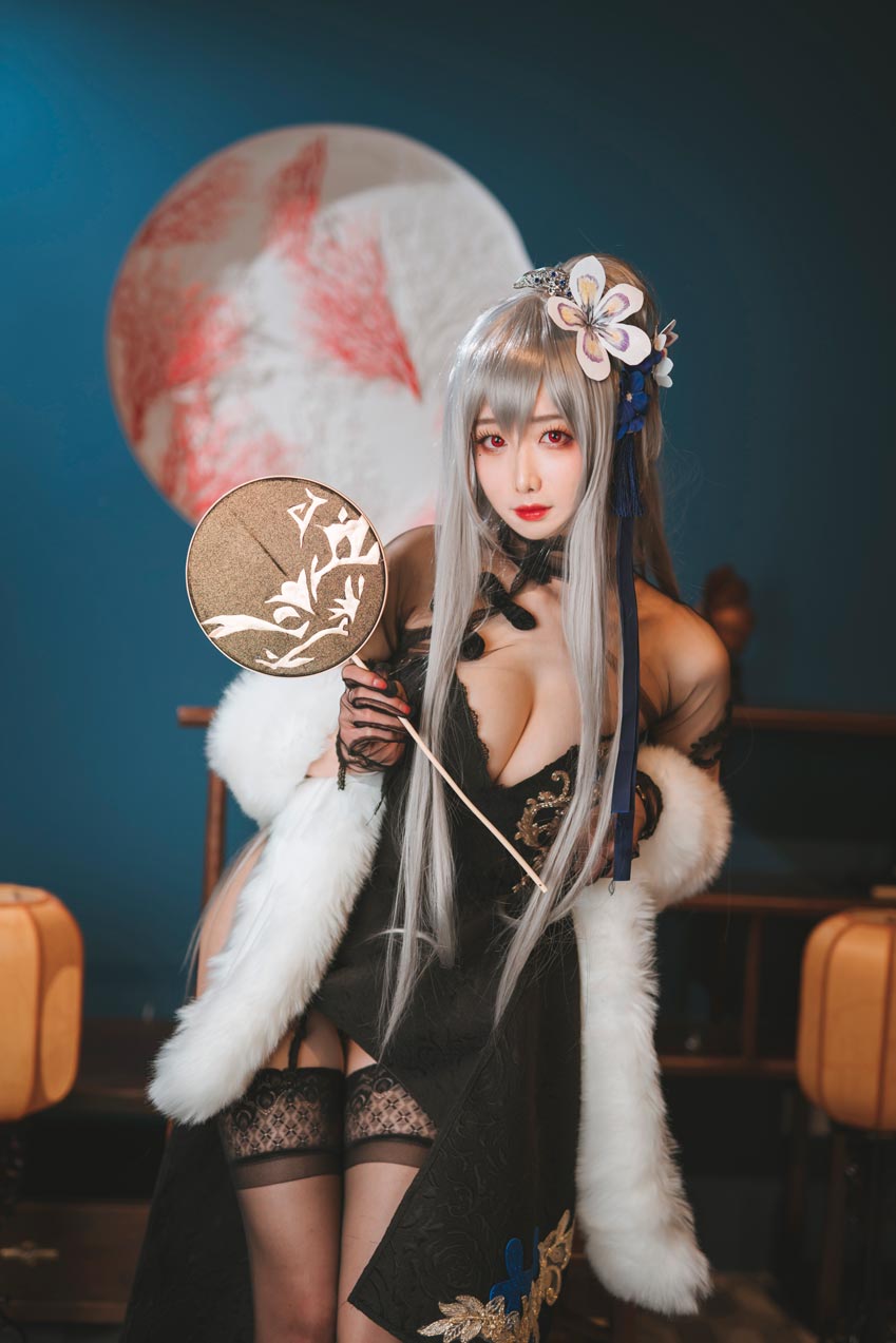 封疆疆v 路易九世旗袍COS美图在线