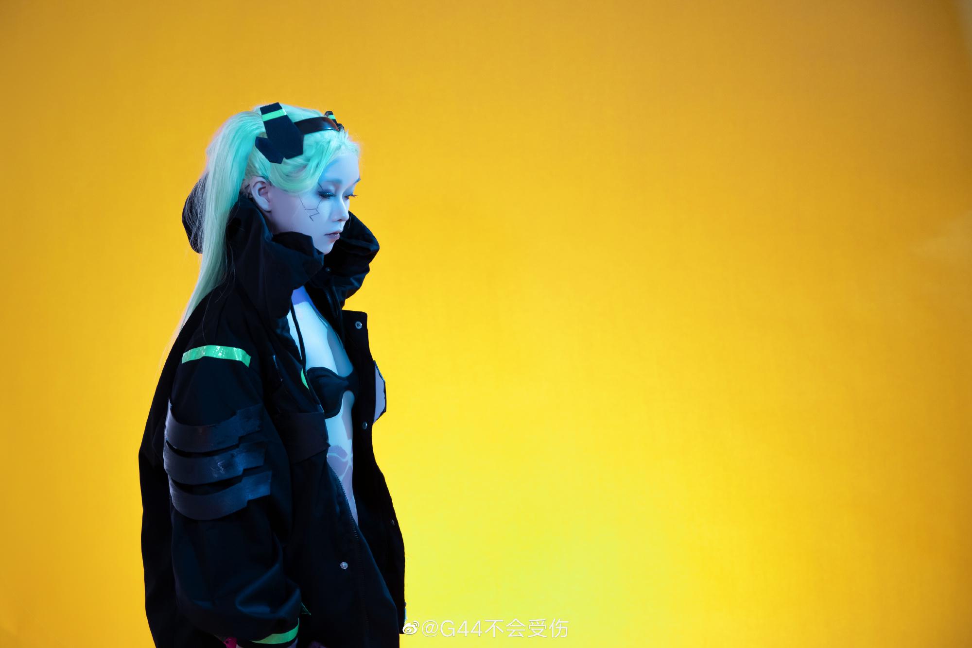 G44不会受伤 COS《赛博朋克边缘行者》瑞贝卡Rebecca角色 G44不会受伤 COS《赛博朋克边缘行者》瑞贝卡Rebecca角色