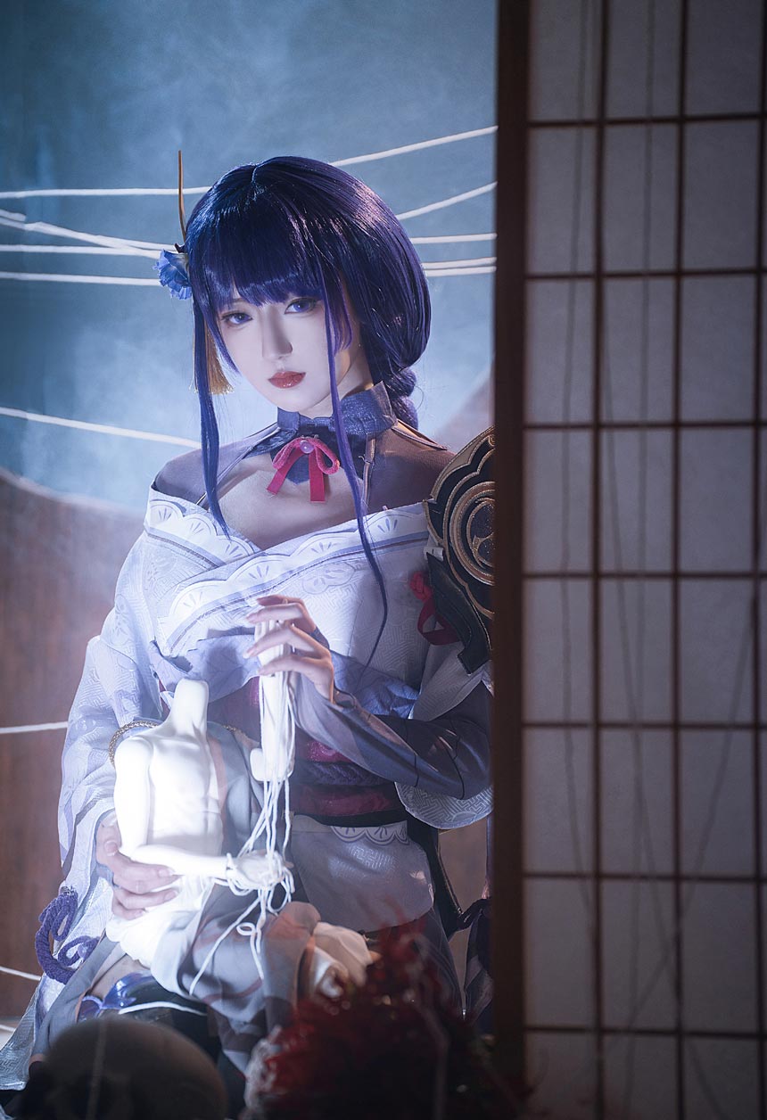弥音音ww《原神》雷电将军COS美图欣赏