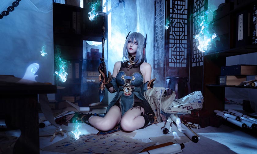 小南宫zzZ最新作品《崩坏:星穹铁道》寒鸦COS