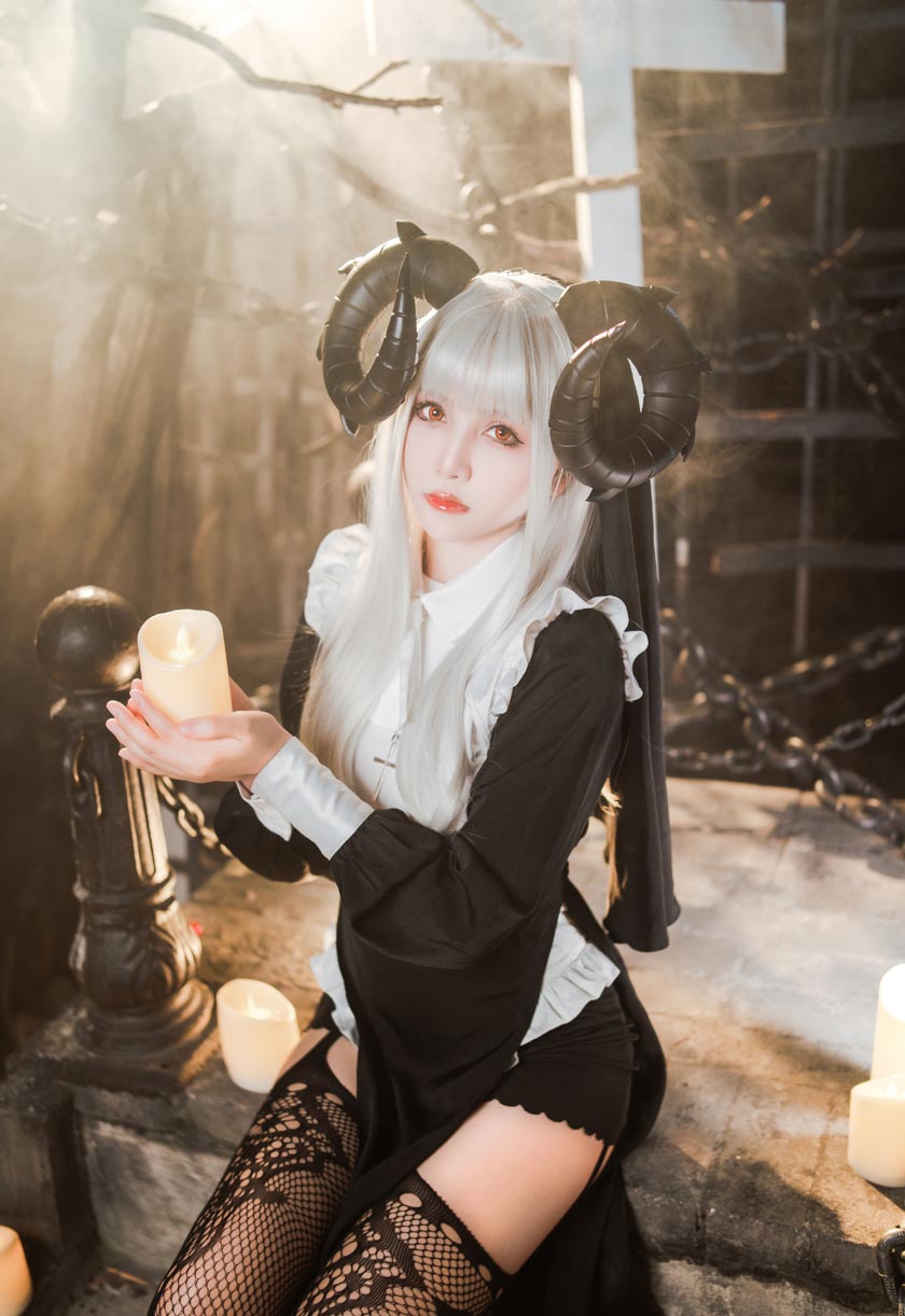 秋山AkII修女COSPLAY鉴赏