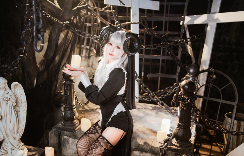 秋山AkII修女COSPLAY鉴赏